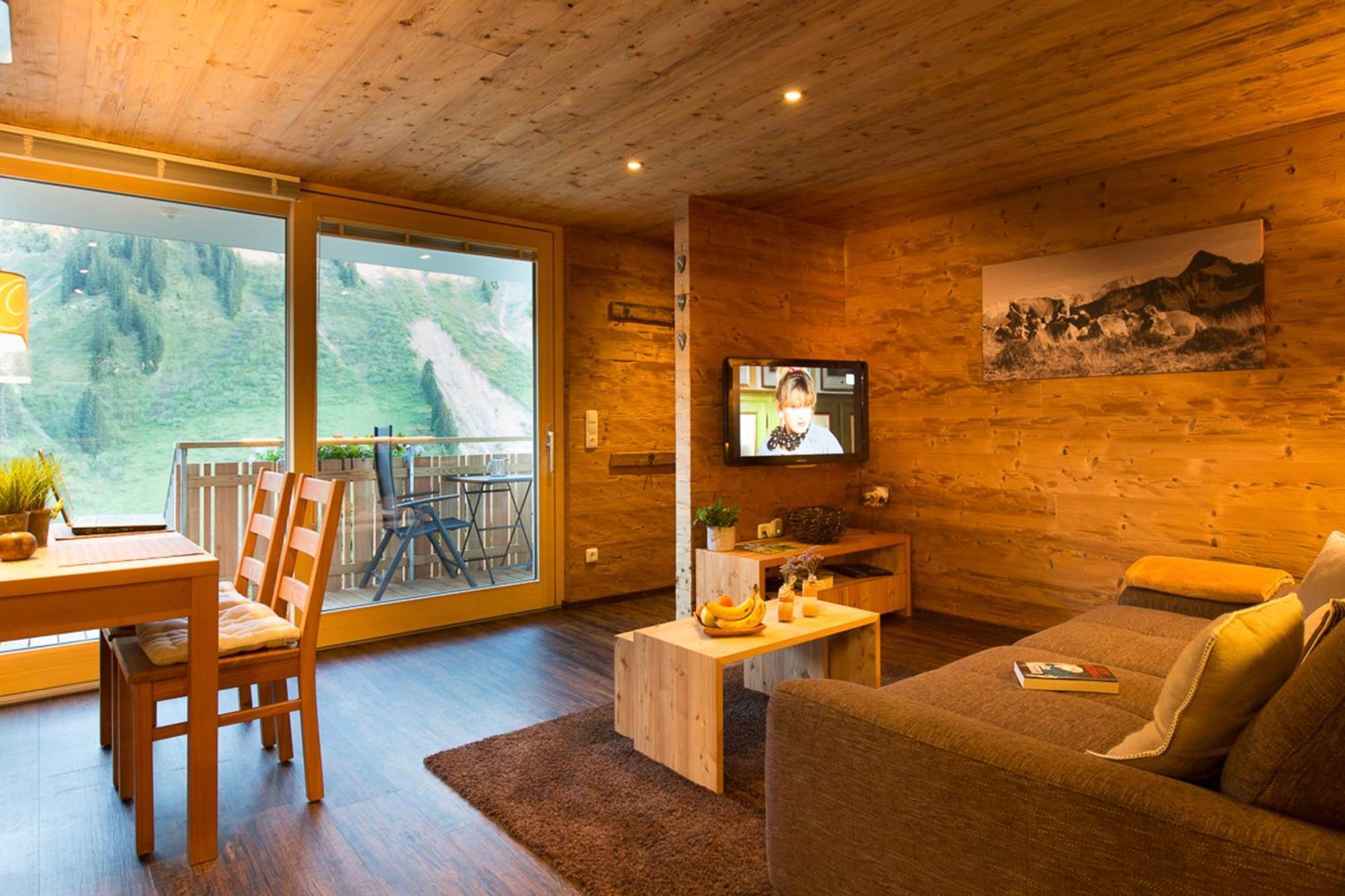 Apartmán Damuelser Holzhus Exteriér fotografie