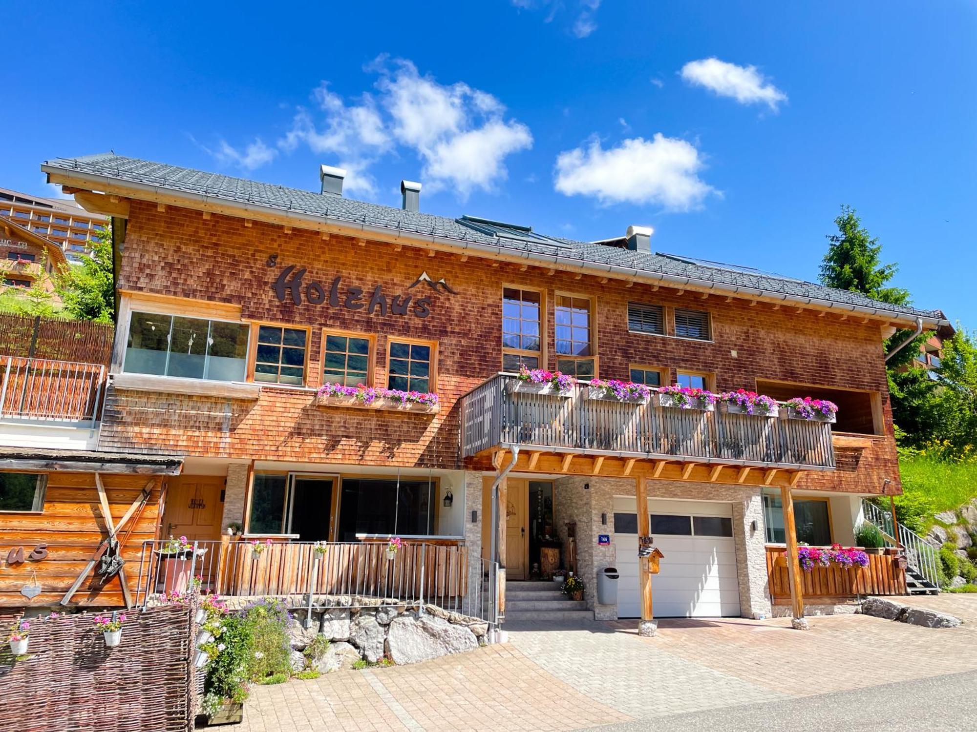 Apartmán Damuelser Holzhus Exteriér fotografie