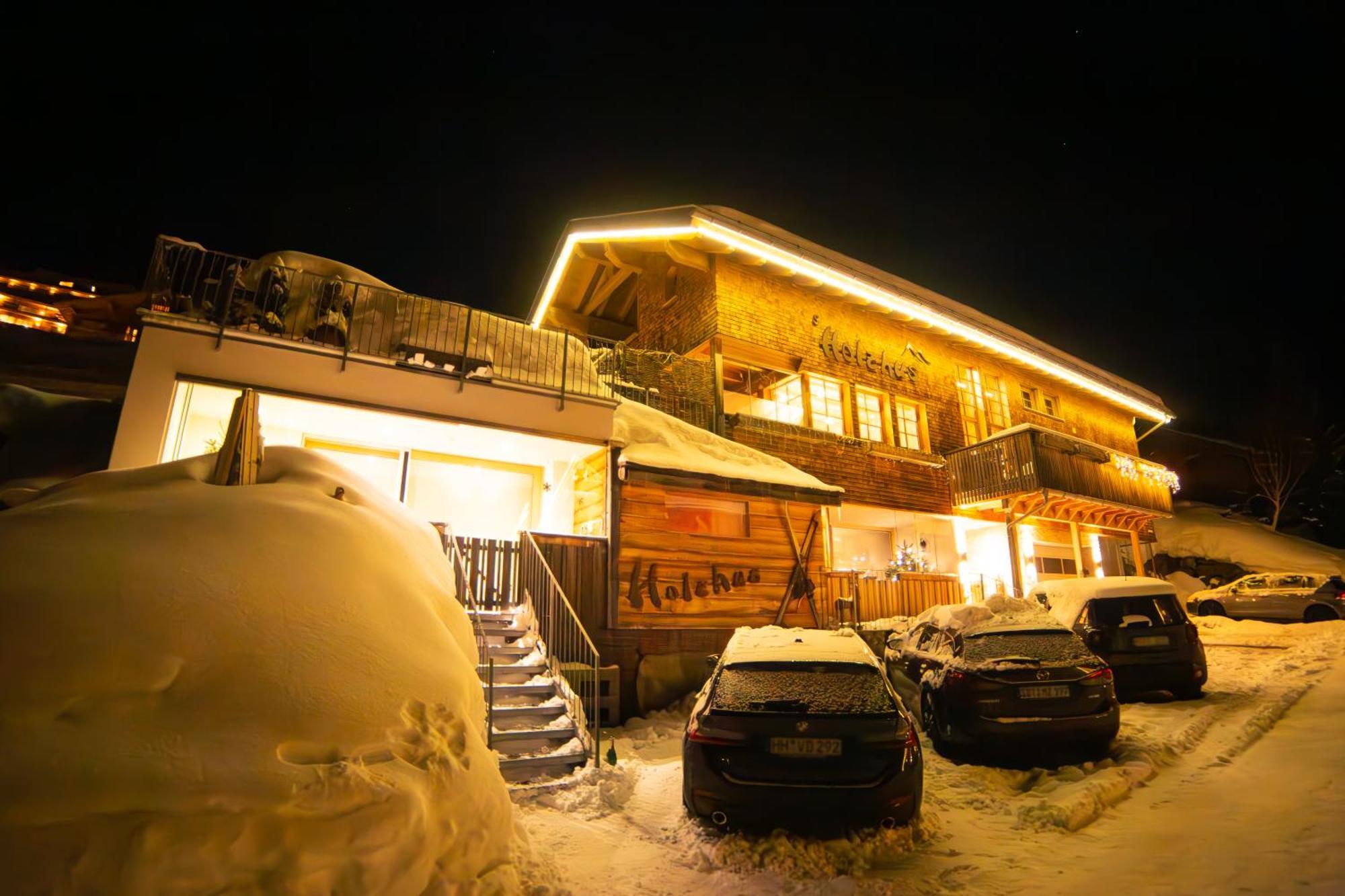 Apartmán Damuelser Holzhus Exteriér fotografie