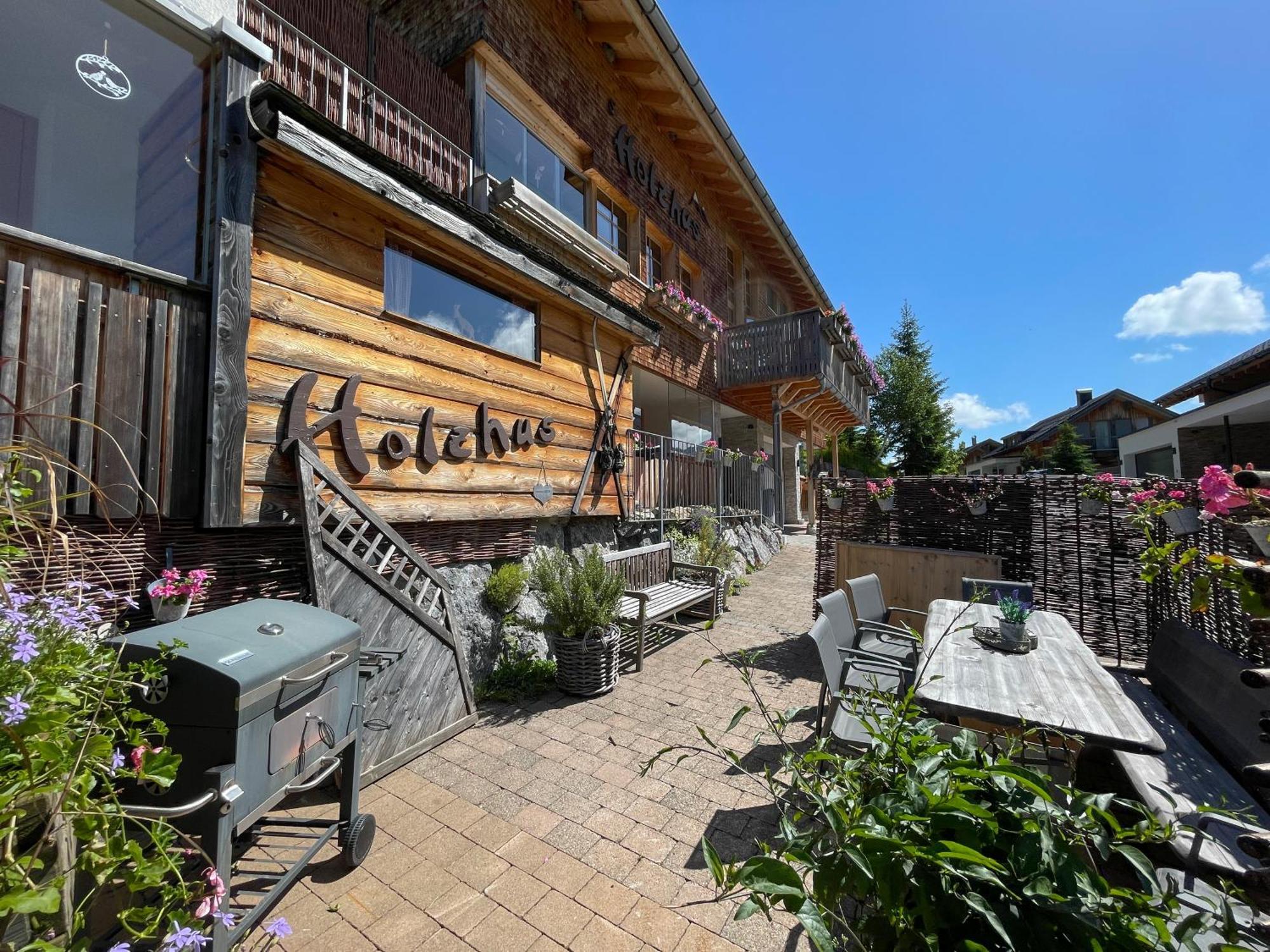 Apartmán Damuelser Holzhus Exteriér fotografie